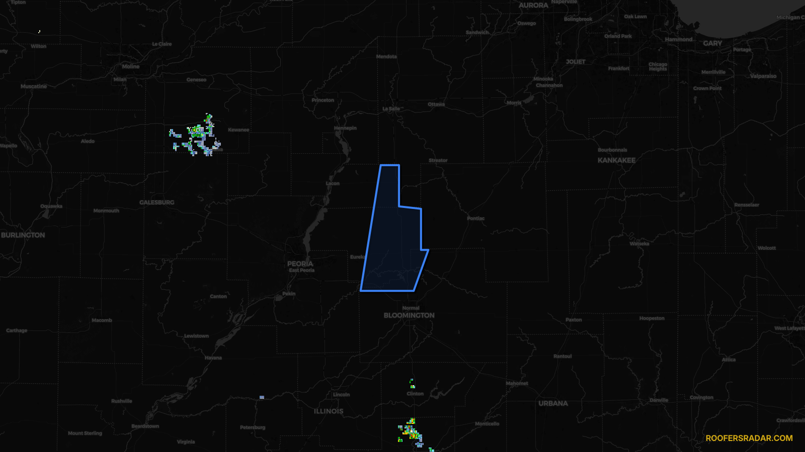 Severe Thunderstorm Warning — McLean, IL; Marshall, IL; Woodford, IL
