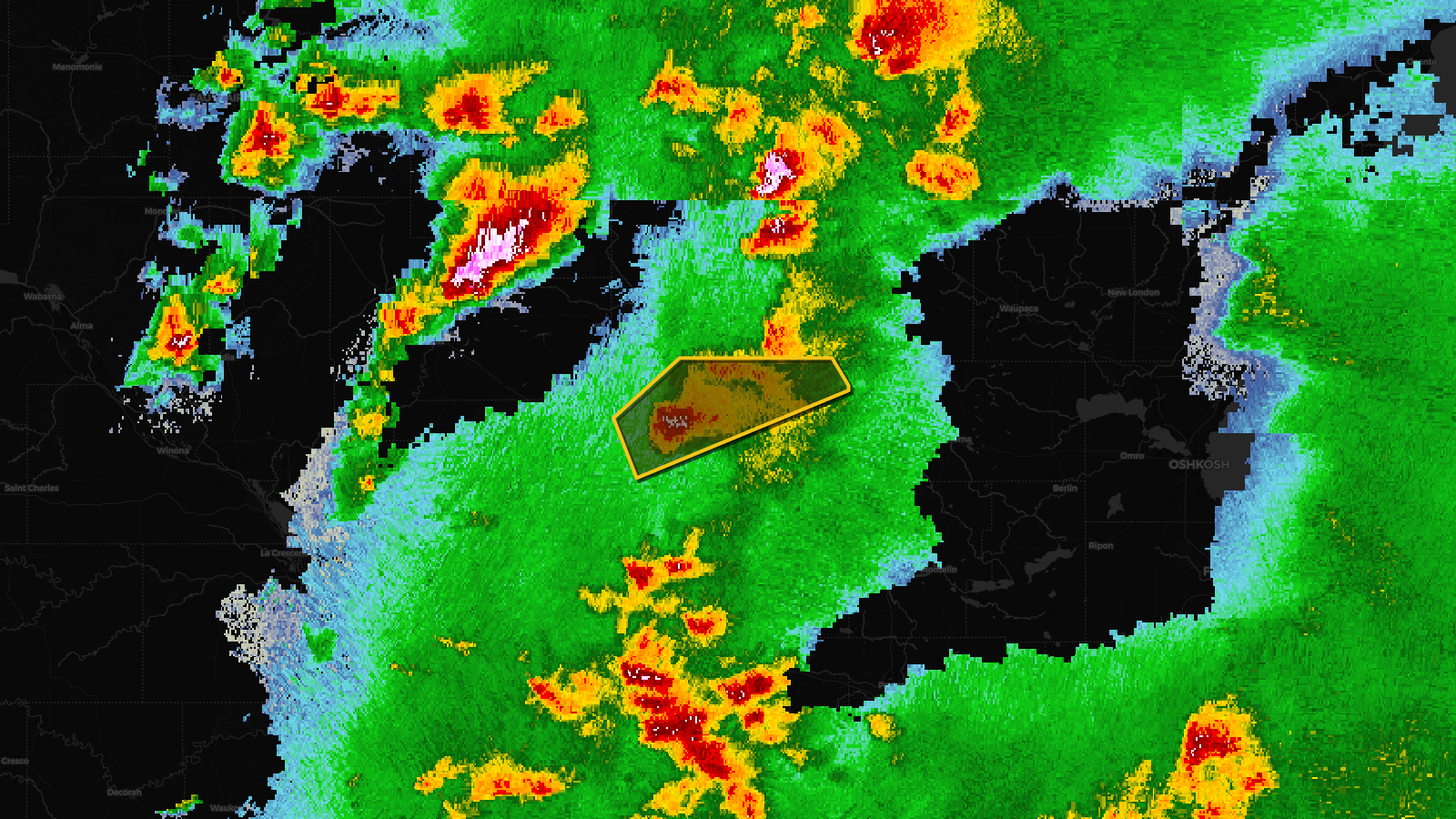 Tornado Warning — Adams, WI; Juneau, WI