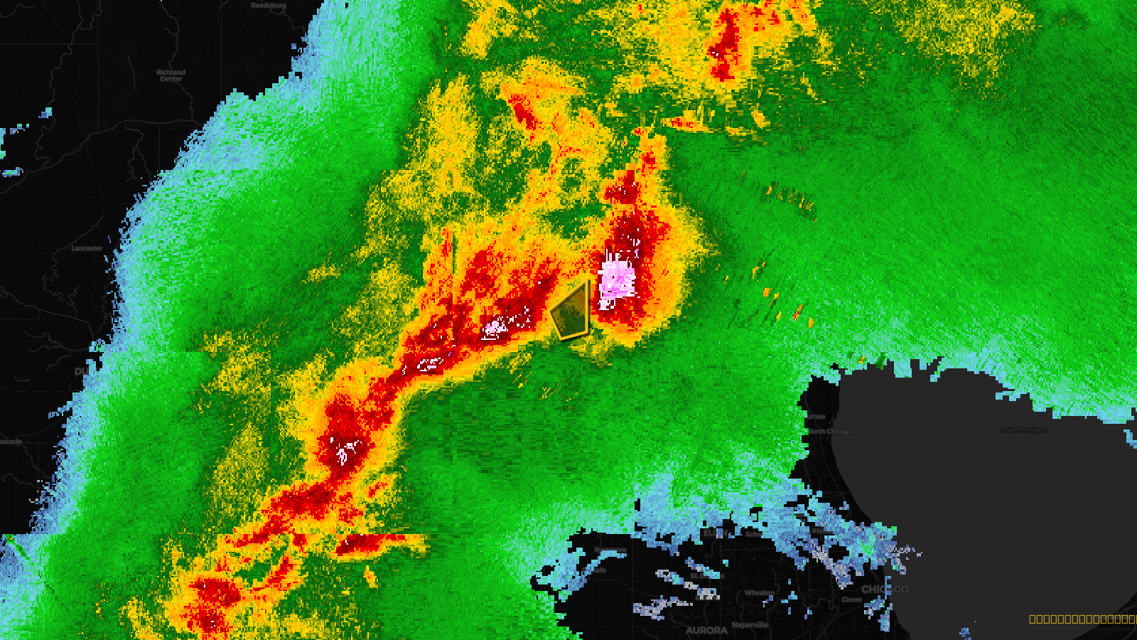 Tornado Warning — Rock, WI