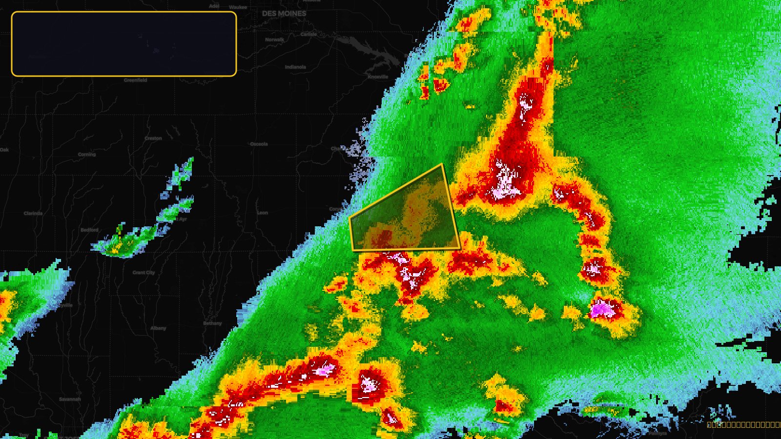 Severe Thunderstorm Warning — Appanoose, IA; Monroe, IA; Wayne, IA