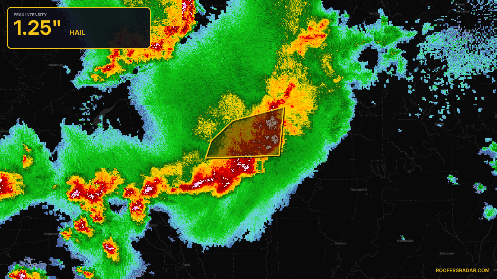 Severe Thunderstorm Warning issued April 24 at 8:09PM CDT until April 24 at 9:15PM CDT by NWS Jackson MS