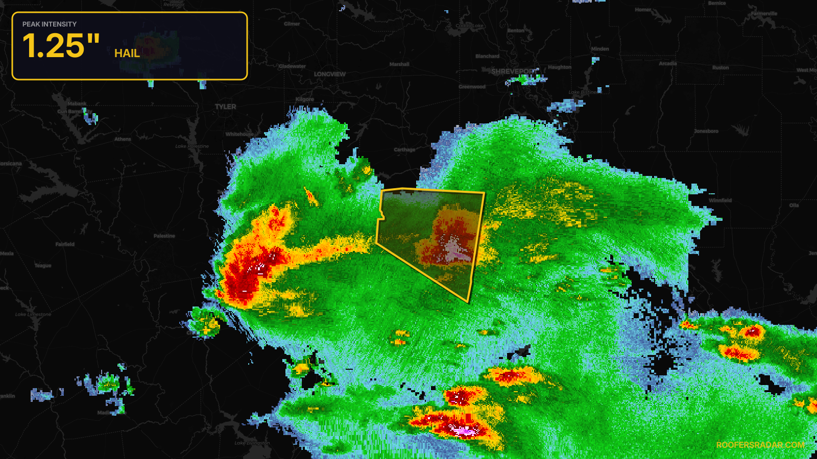 Severe Thunderstorm Warning issued April 29 at 9:45PM CDT until April 29 at 10:30PM CDT by NWS Shreveport LA