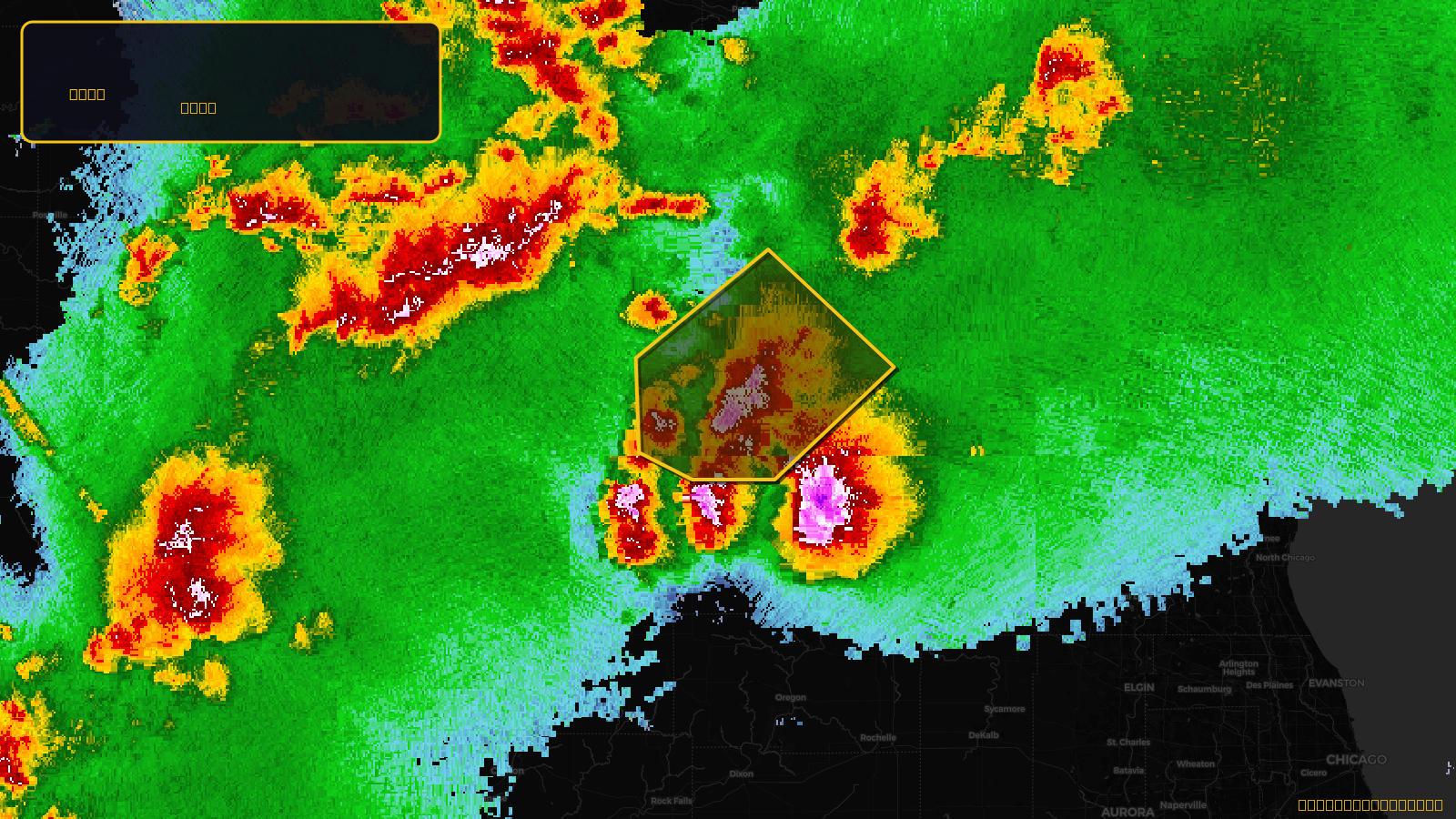 Severe Thunderstorm Warning — Dane, WI; Green, WI; Rock, WI