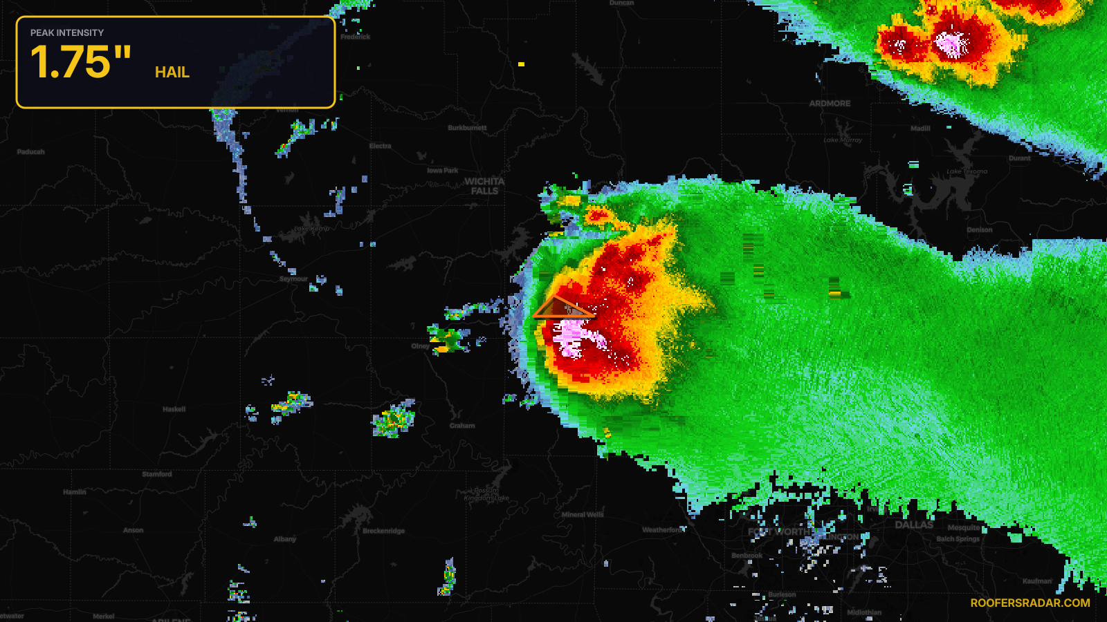 Tornado Warning issued April 25 at 7:26PM CDT until April 25 at 7:45PM CDT by NWS Norman OK