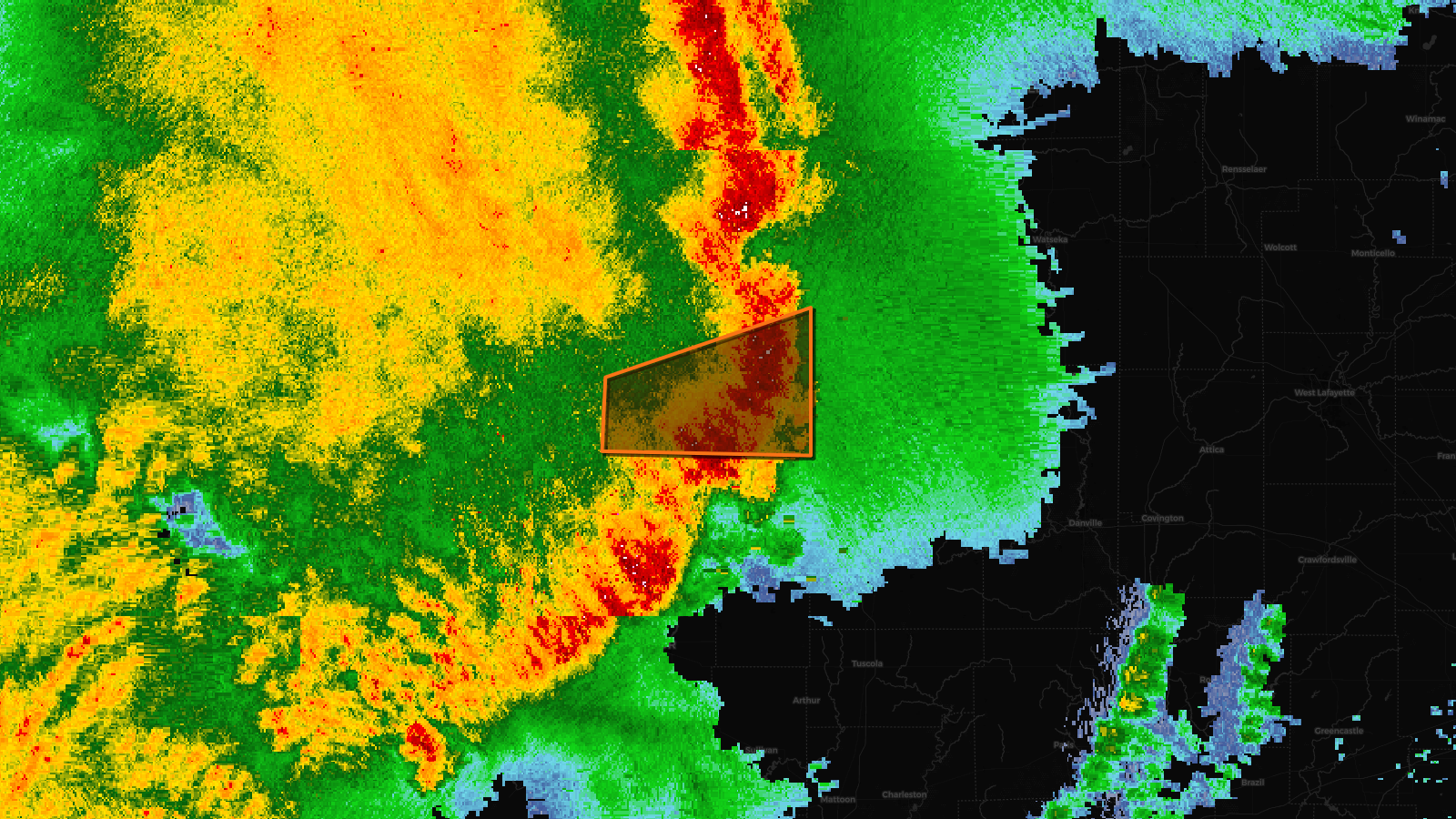 Tornado Warning — McLean, IL