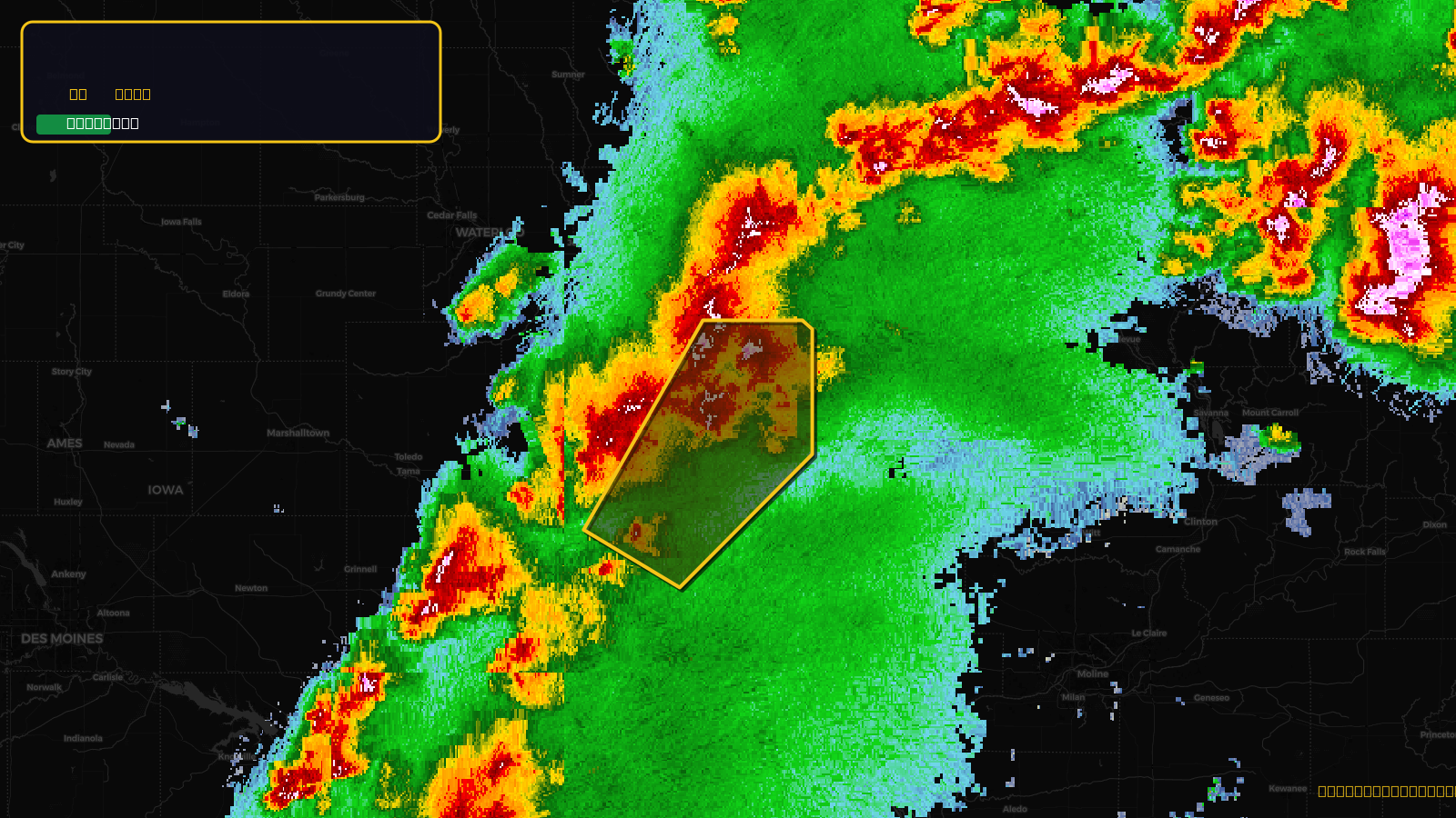 Severe Thunderstorm Warning — Benton, IA; Iowa, IA; Johnson, IA; Linn, IA