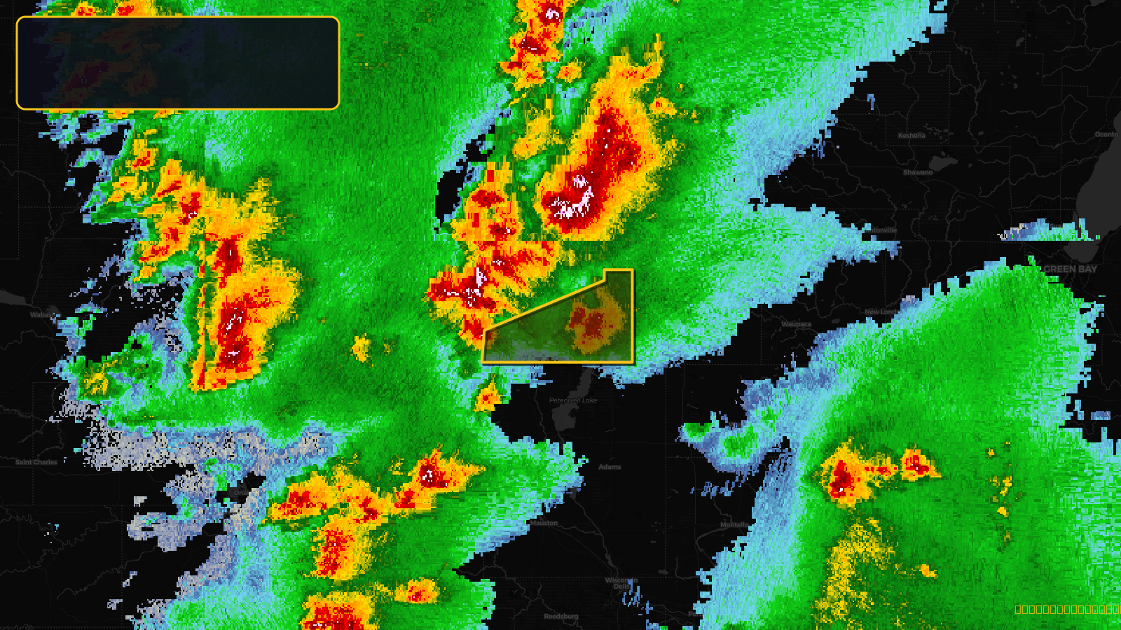 Severe Thunderstorm Warning — Wood, WI