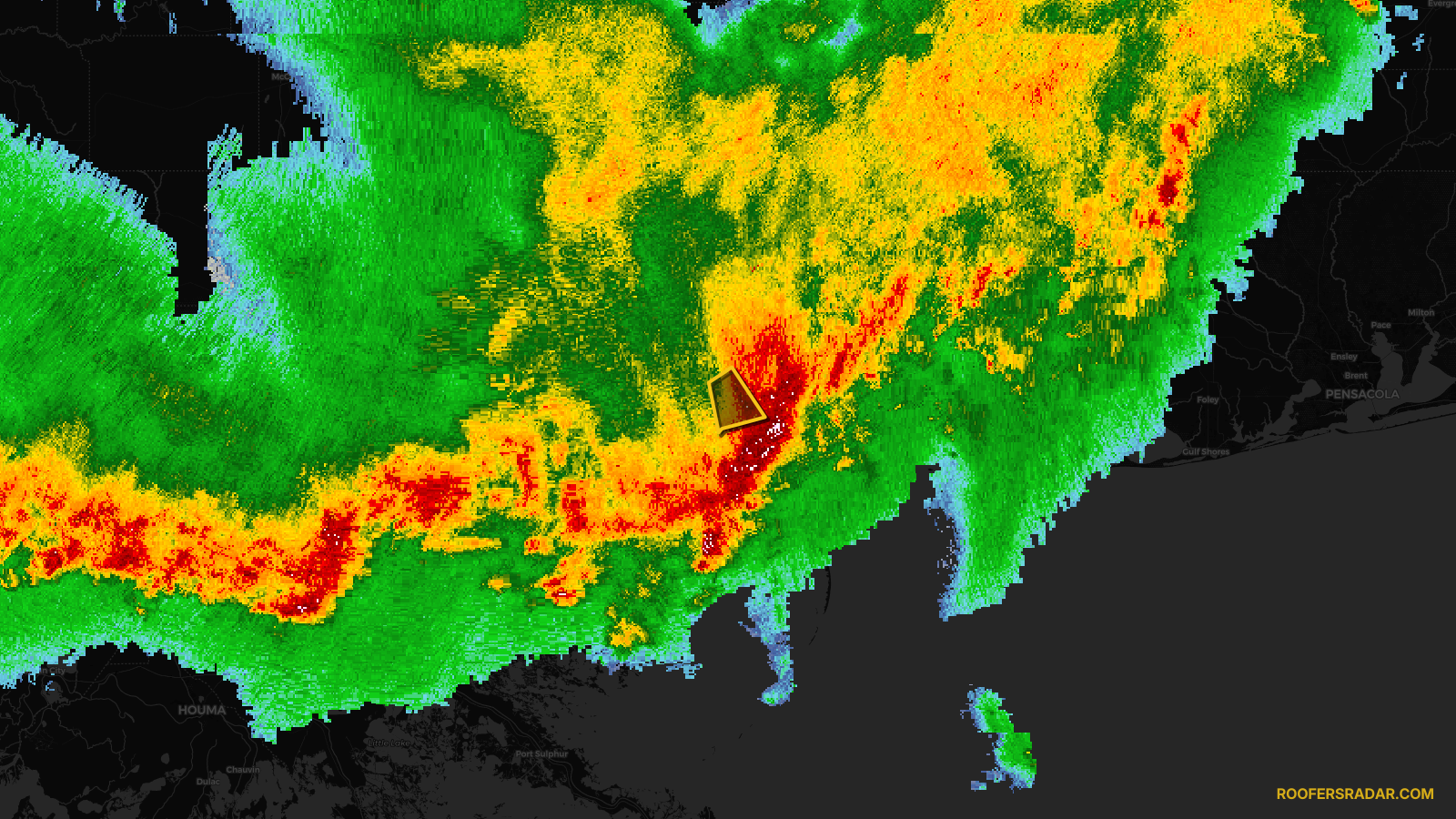Tornado Warning issued April 25 at 6:25AM CDT until April 25 at 6:45AM CDT by NWS New Orleans LA