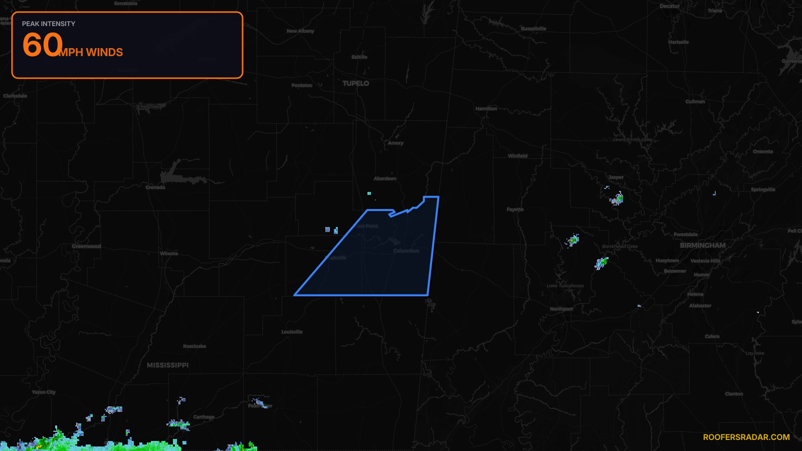 Severe Thunderstorm Warning issued April 28 at 11:26PM CDT until April 29 at 12:15AM CDT by NWS Jackson MS