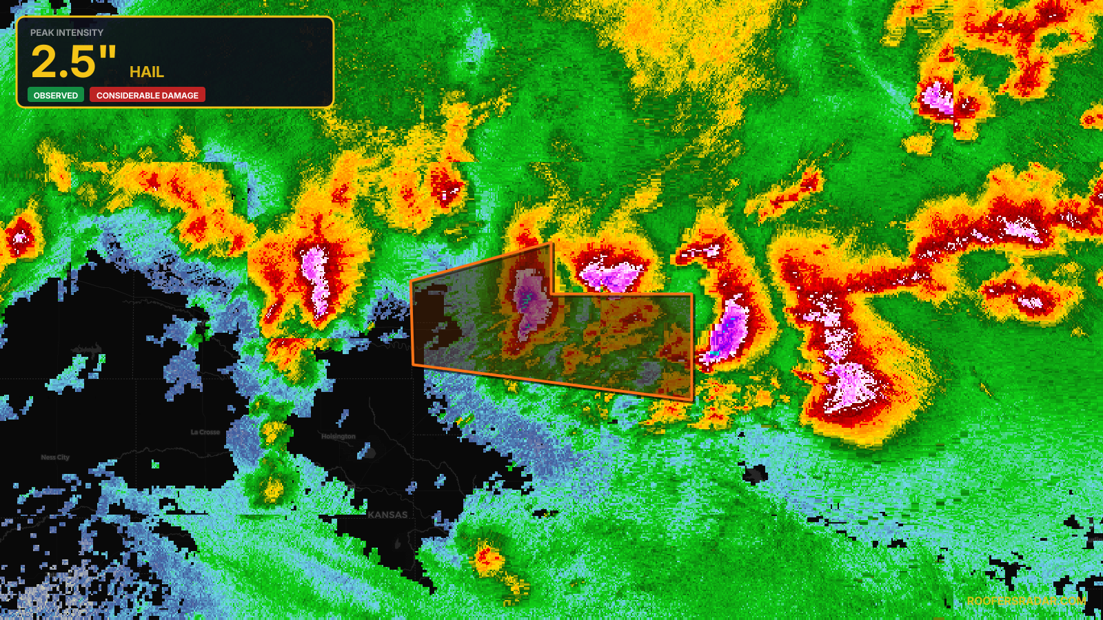 Severe Thunderstorm Warning issued April 27 at 12:33AM CDT until April 27 at 1:45AM CDT by NWS Wichita KS