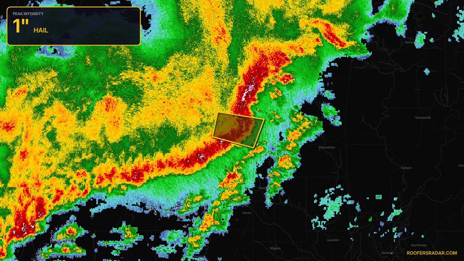 Tornado Warning issued April 25 at 3:24AM CDT until April 25 at 4:00AM CDT by NWS Jackson MS