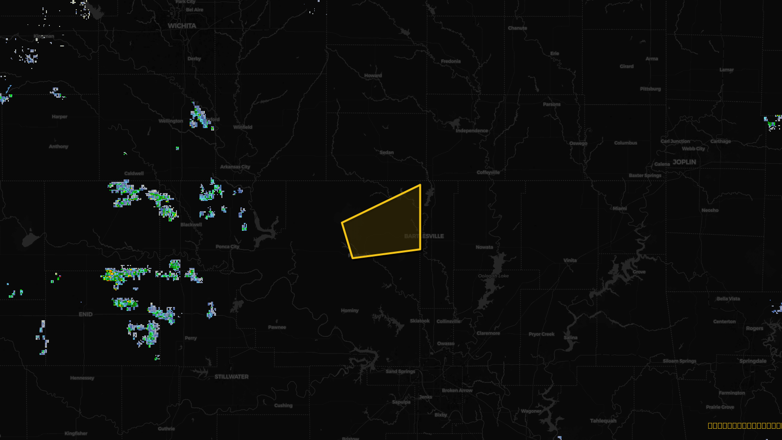 Tornado Warning — Osage, OK