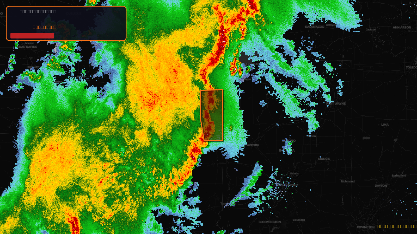 Severe Thunderstorm Warning — Iroquois, IL; Kankakee, IL