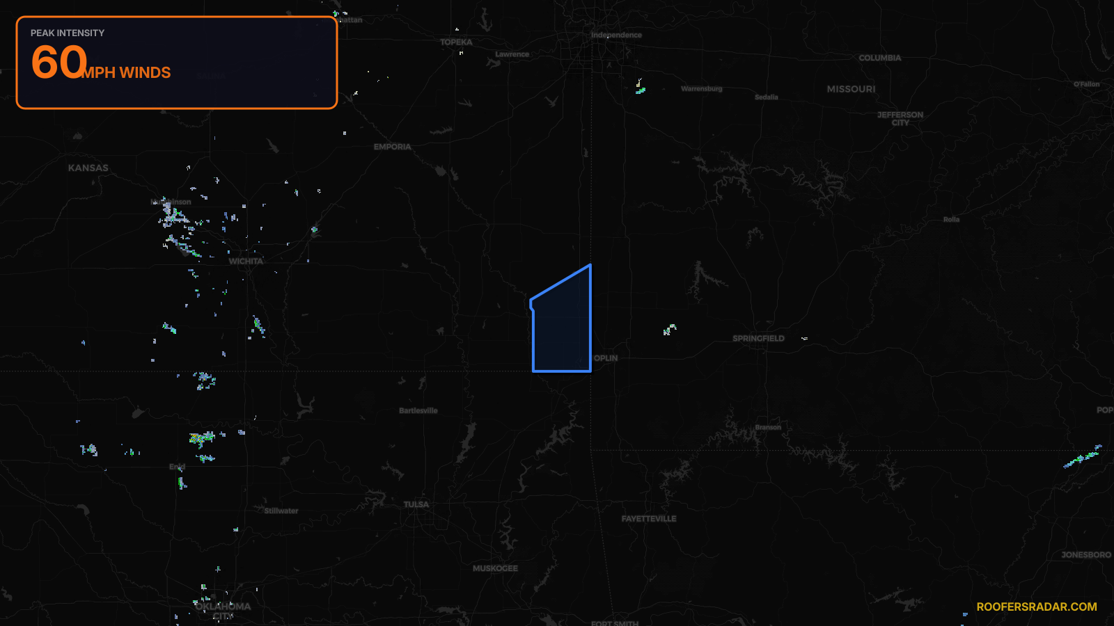 Severe Thunderstorm Warning — Cherokee, KS; Crawford, KS