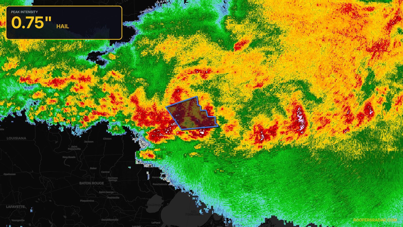 Severe Thunderstorm Warning issued April 29 at 5:03PM CDT until April 29 at 5:45PM CDT by NWS New Orleans LA