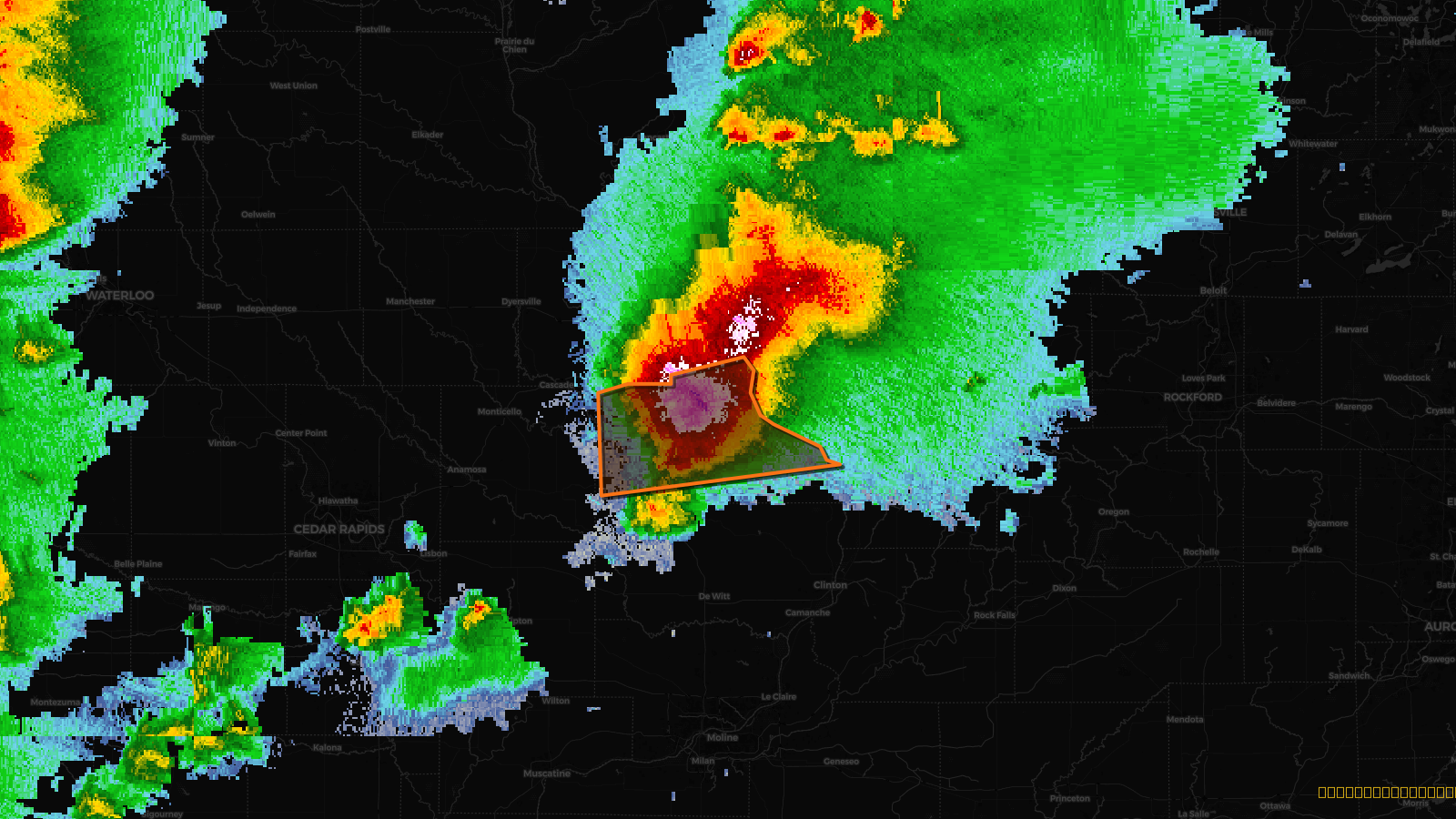 Tornado Warning — Jackson, IA