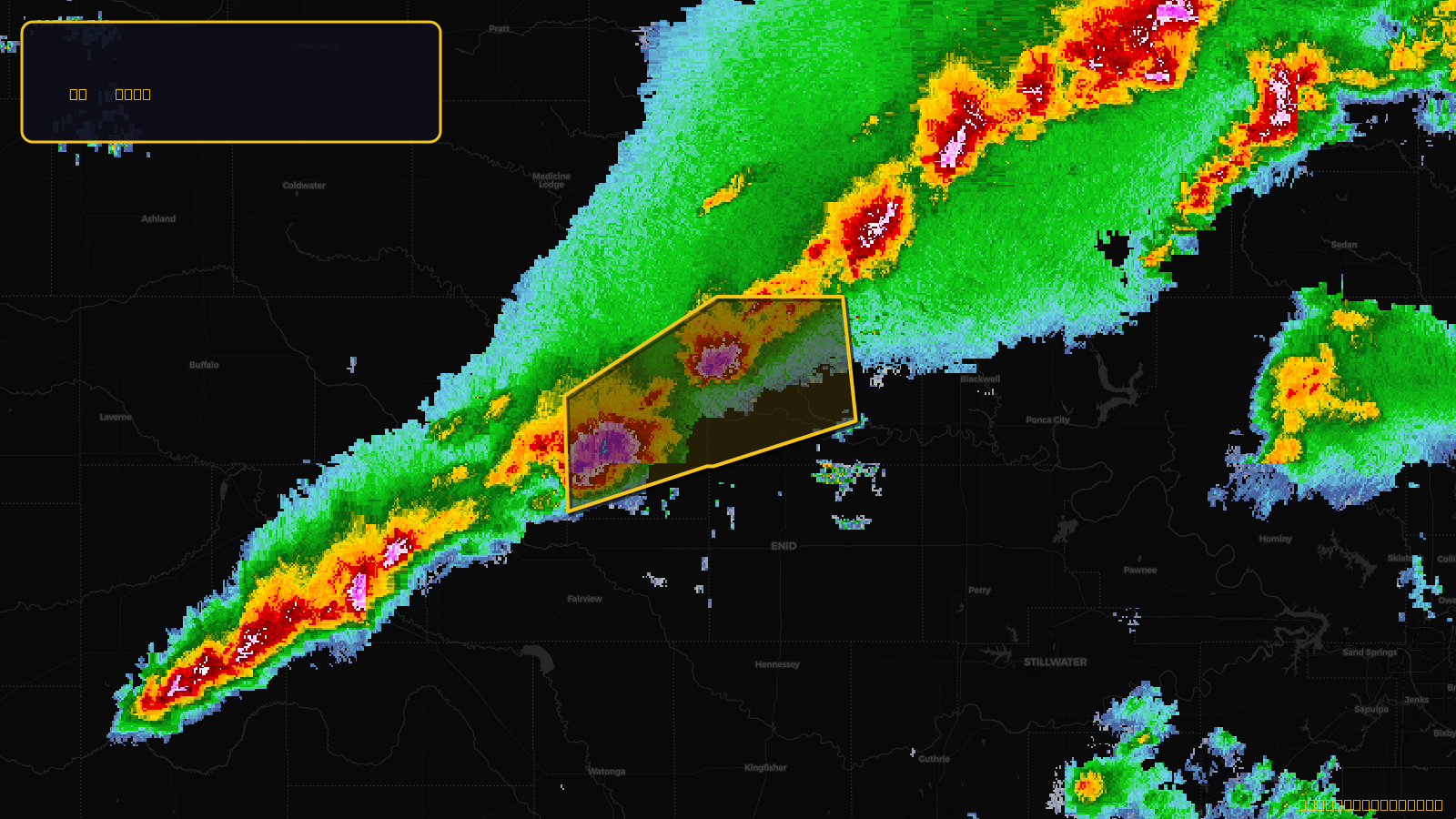 Severe Thunderstorm Warning — Alfalfa, OK; Grant, OK