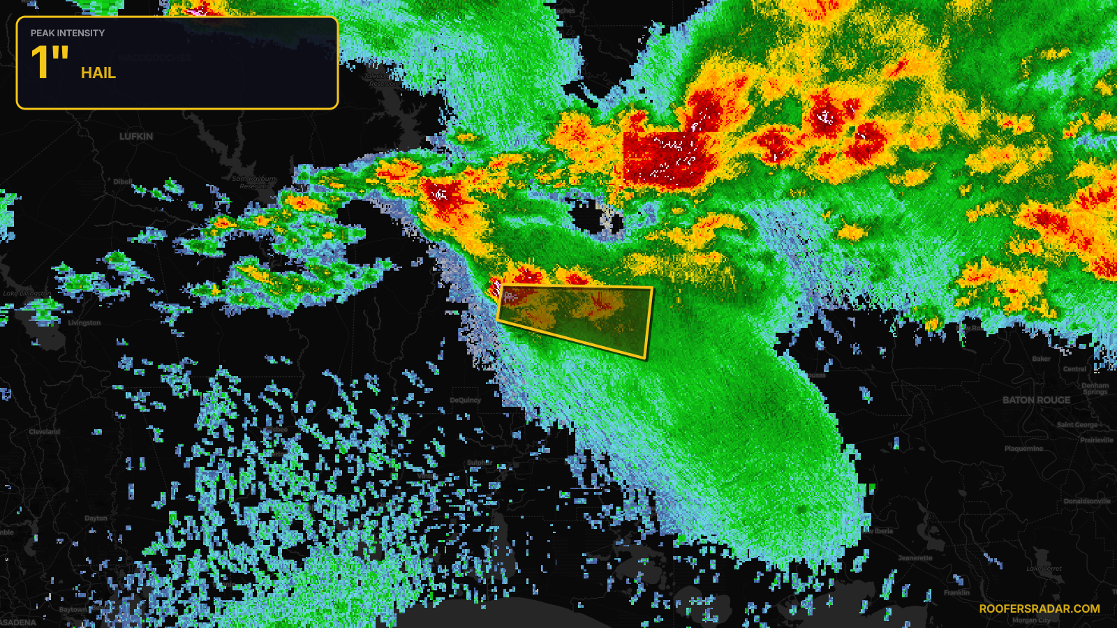 Severe Thunderstorm Warning issued April 29 at 7:07PM CDT until April 29 at 7:30PM CDT by NWS Lake Charles LA