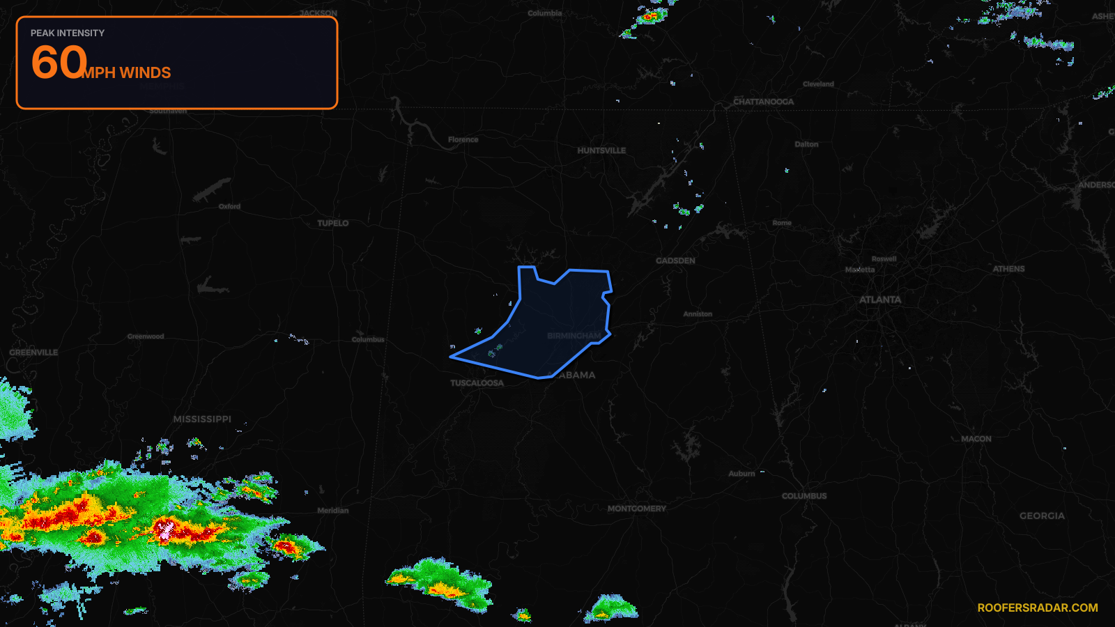 Severe Thunderstorm Warning issued April 29 at 12:48AM CDT until April 29 at 1:30AM CDT by NWS Birmingham AL