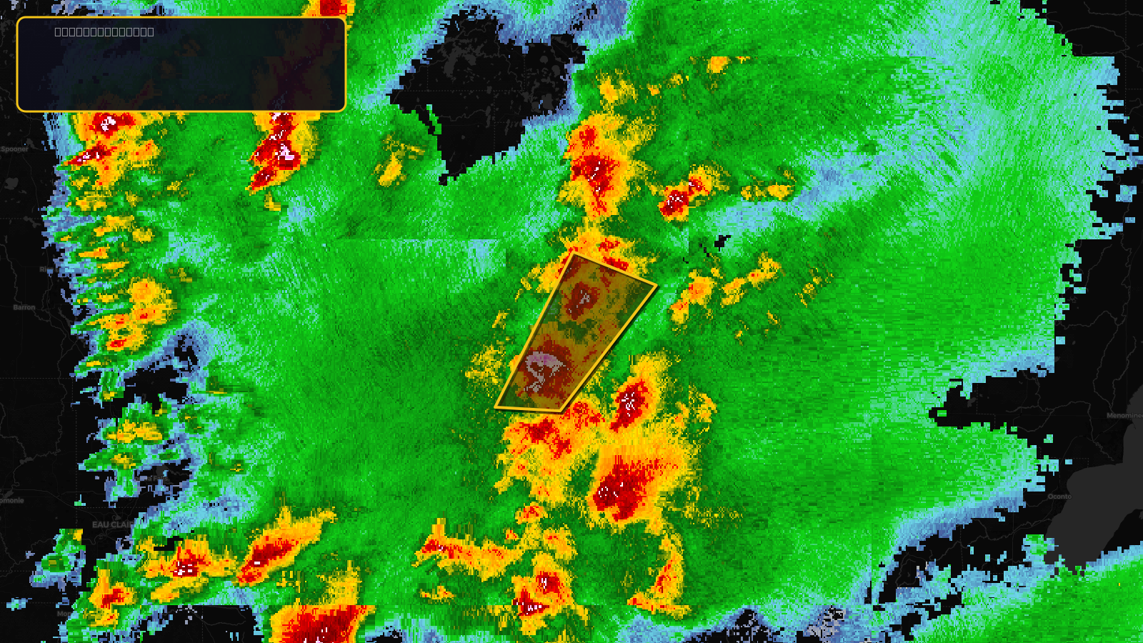 Severe Thunderstorm Warning — Lincoln, WI