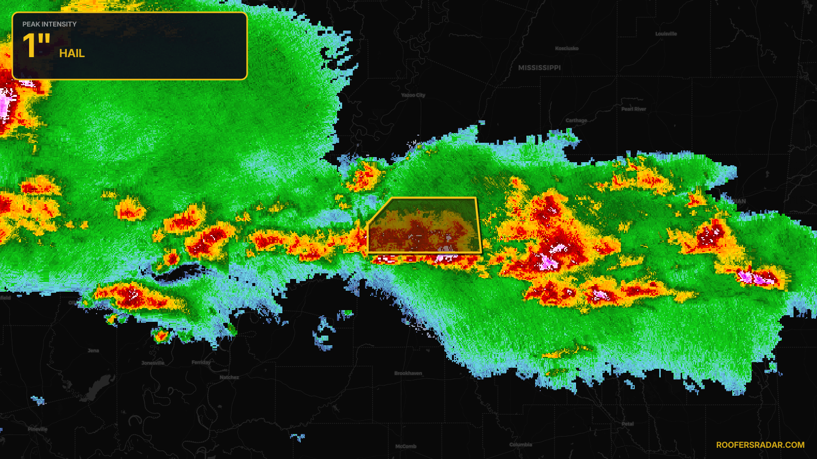 Severe Thunderstorm Warning issued April 29 at 1:13PM CDT until April 29 at 2:00PM CDT by NWS Jackson MS