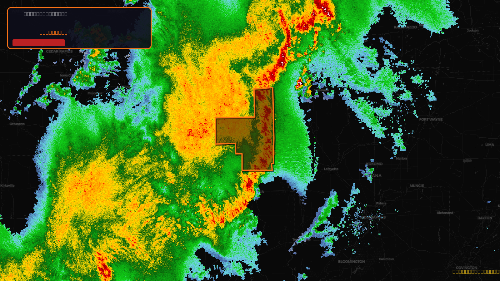 Severe Thunderstorm Warning — Ford, IL; Iroquois, IL; Kankakee, IL; Livingston, IL; Will, IL