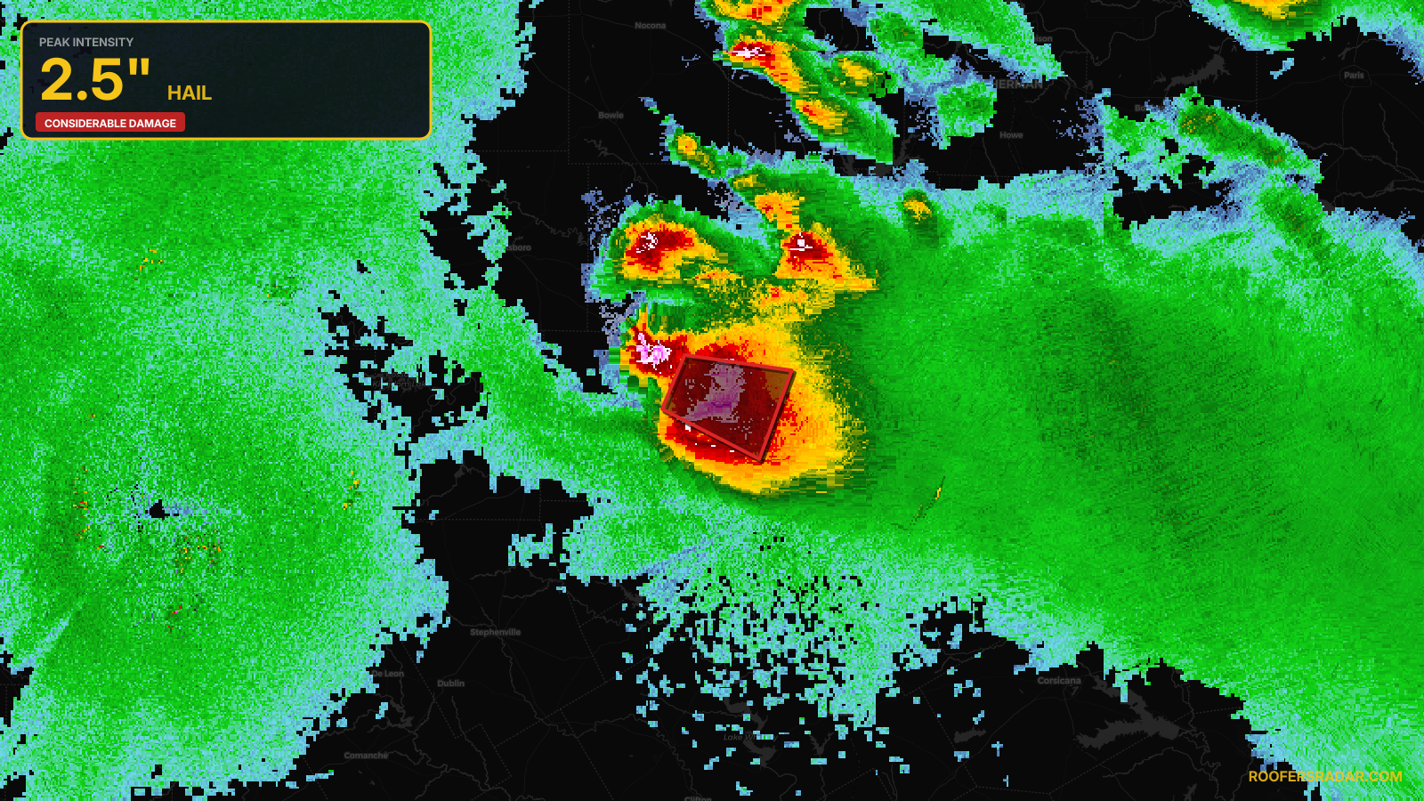 Tornado Warning issued April 25 at 10:14PM CDT until April 25 at 11:00PM CDT by NWS Fort Worth TX