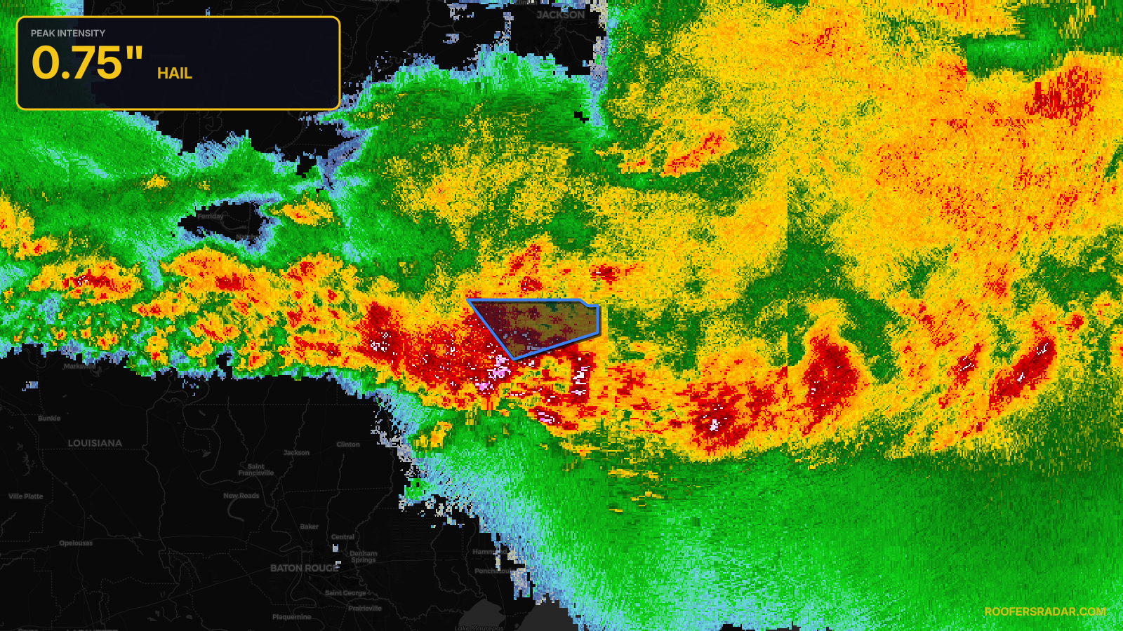 Severe Thunderstorm Warning issued April 29 at 4:33PM CDT until April 29 at 5:15PM CDT by NWS New Orleans LA