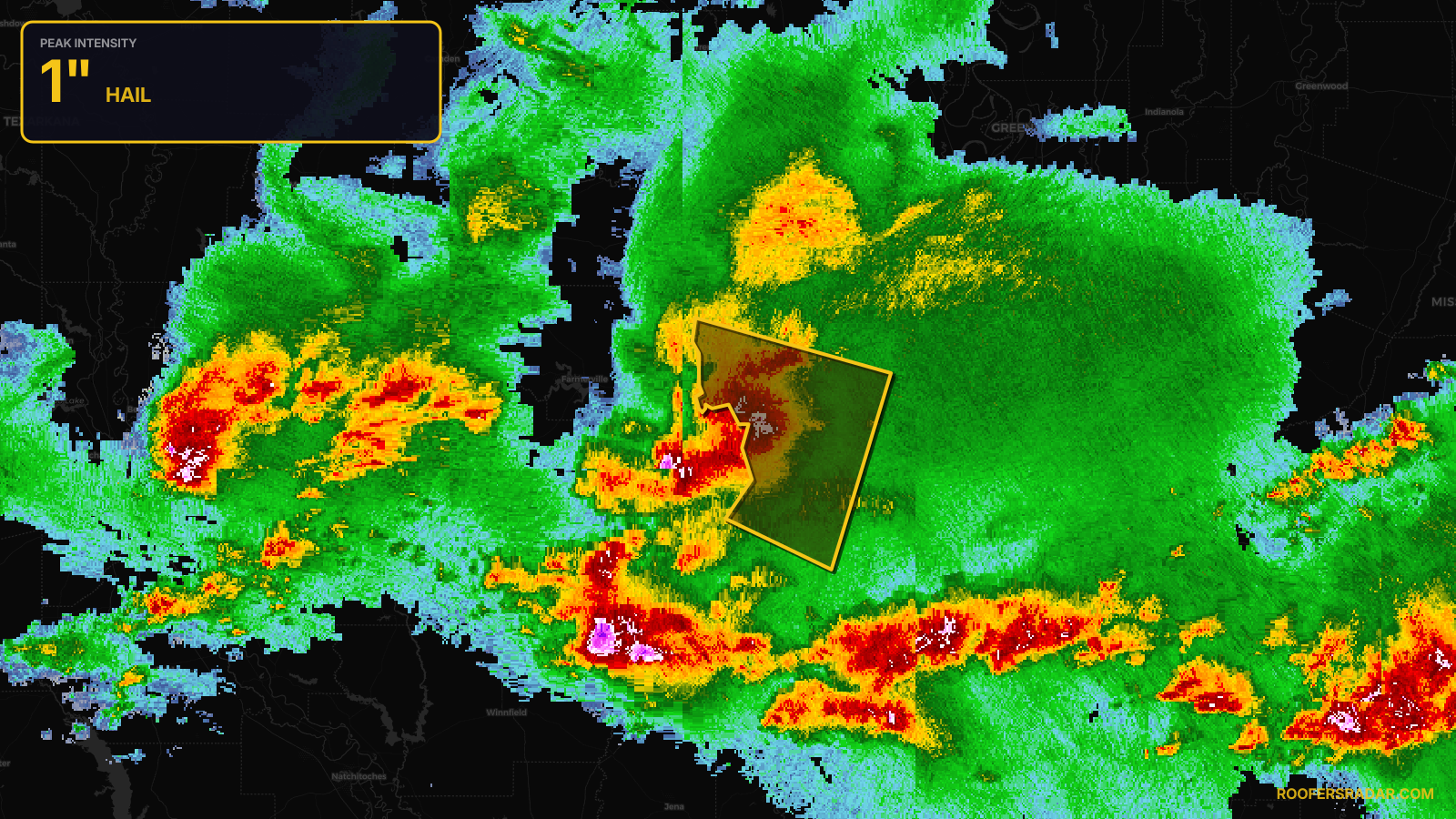 Severe Thunderstorm Warning issued April 29 at 2:08PM CDT until April 29 at 3:15PM CDT by NWS Jackson MS