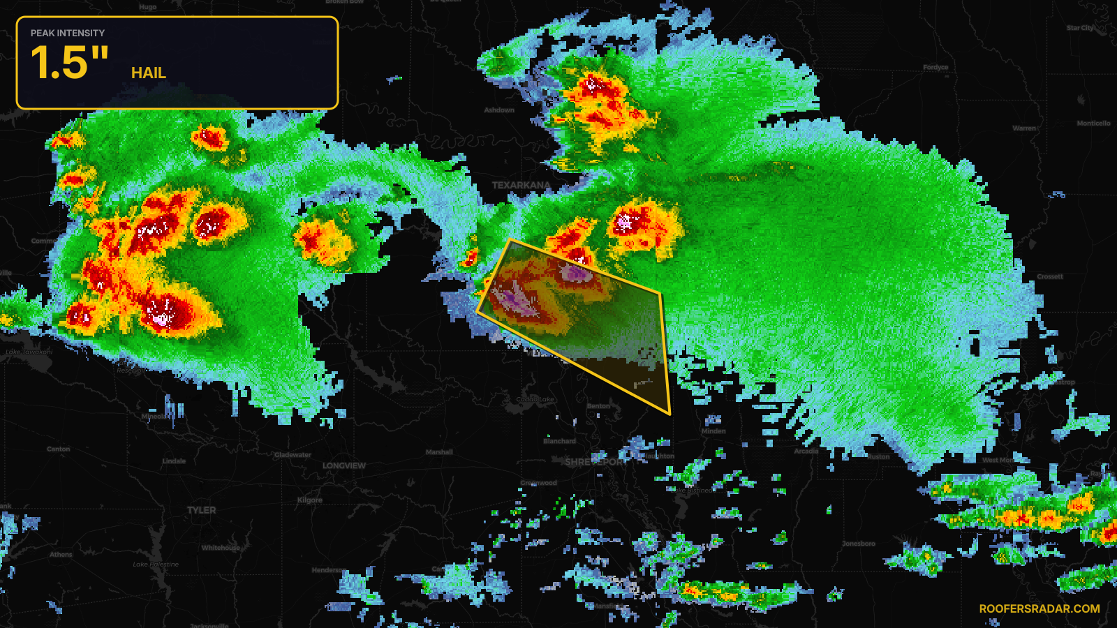 Severe Thunderstorm Warning issued April 29 at 11:36AM CDT until April 29 at 12:30PM CDT by NWS Shreveport LA