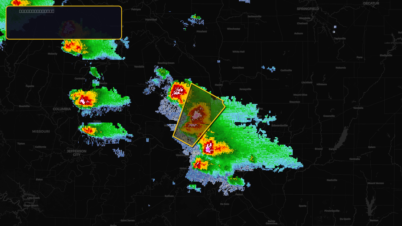 Severe Thunderstorm Warning — Calhoun, IL; Lincoln, MO; St. Charles, MO; Warren, MO