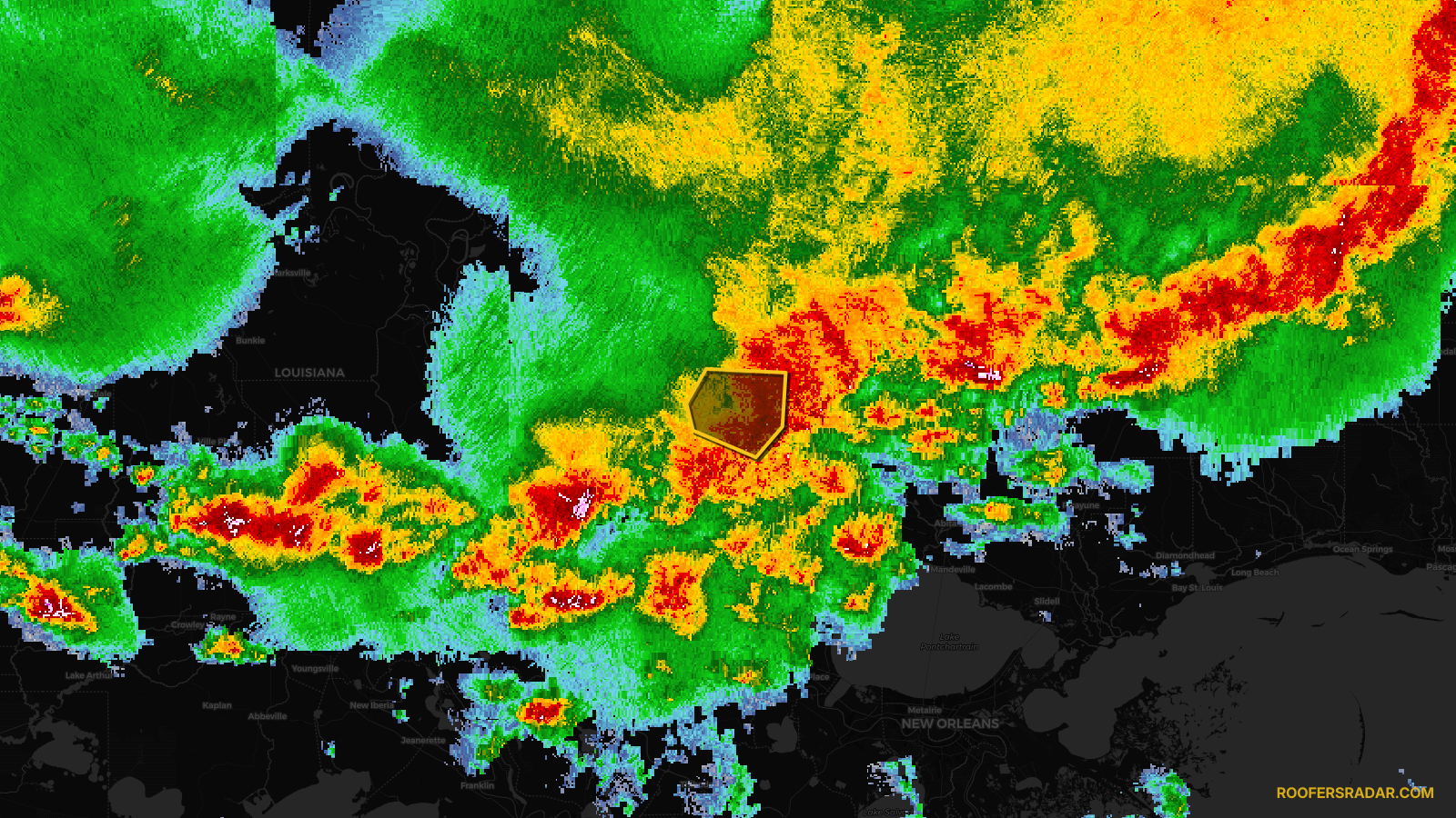 Tornado Warning issued April 25 at 4:46AM CDT until April 25 at 5:30AM CDT by NWS New Orleans LA