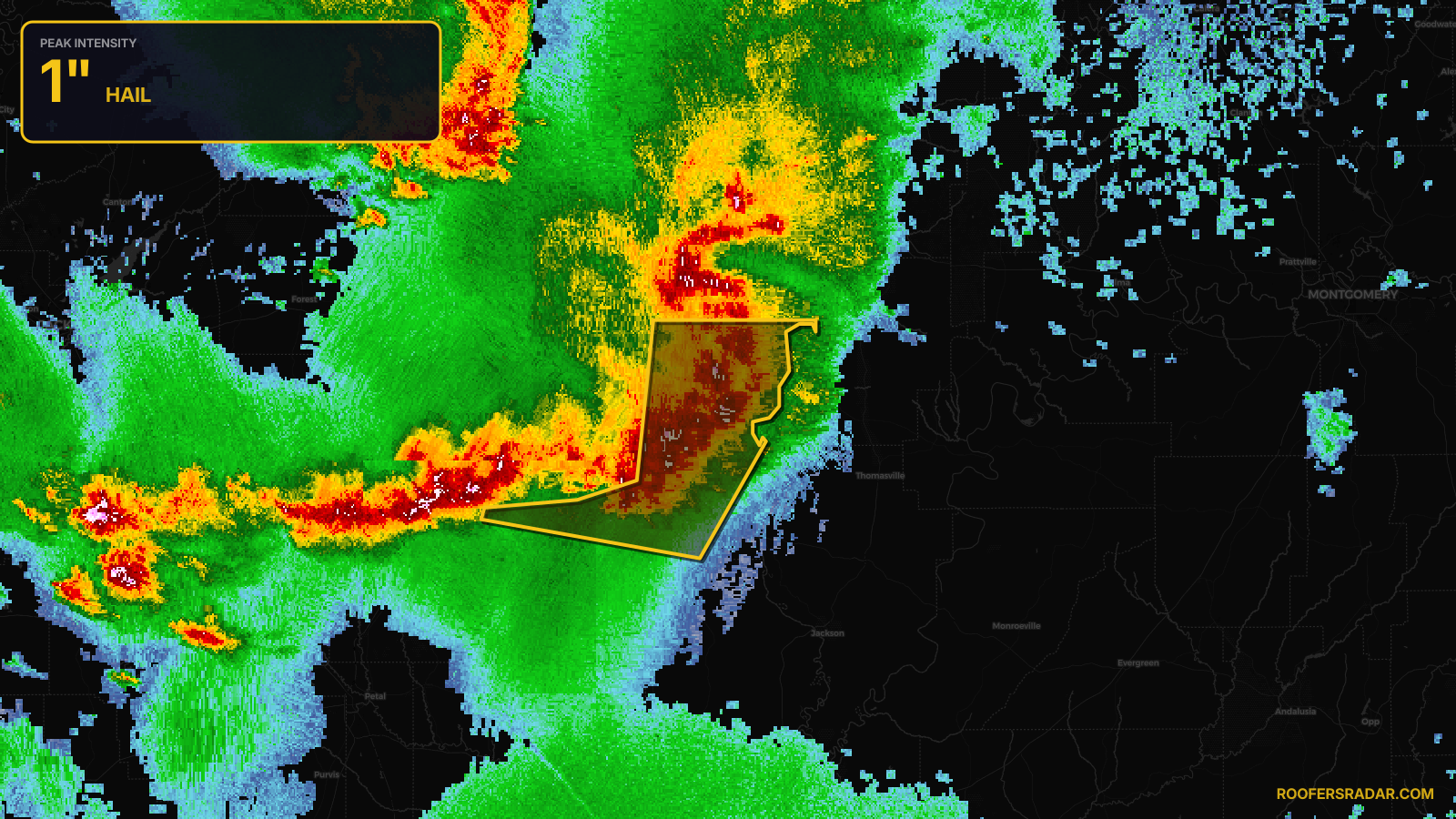 Severe Thunderstorm Warning issued April 24 at 8:38PM CDT until April 24 at 9:45PM CDT by NWS Mobile AL