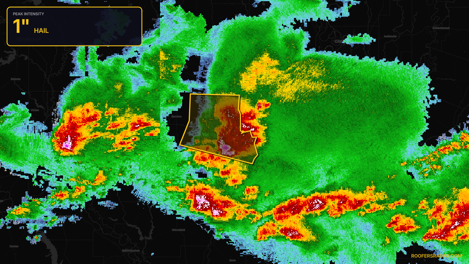 Severe Thunderstorm Warning issued April 29 at 1:58PM CDT until April 29 at 2:45PM CDT by NWS Shreveport LA