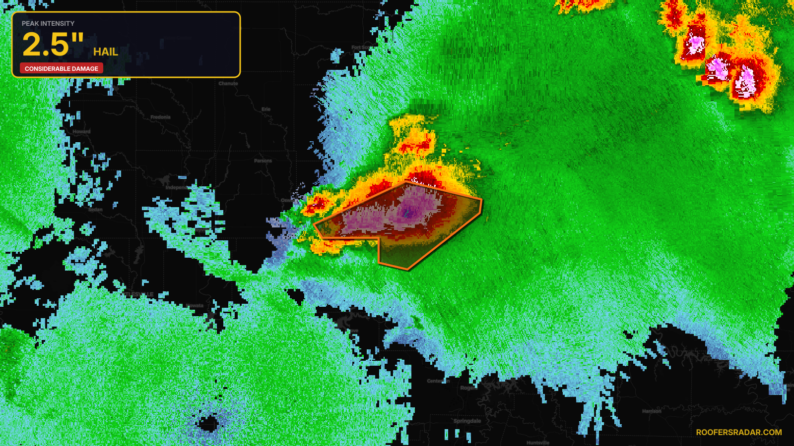 Severe Thunderstorm Warning issued April 26 at 10:37PM CDT until April 26 at 11:15PM CDT by NWS Springfield MO