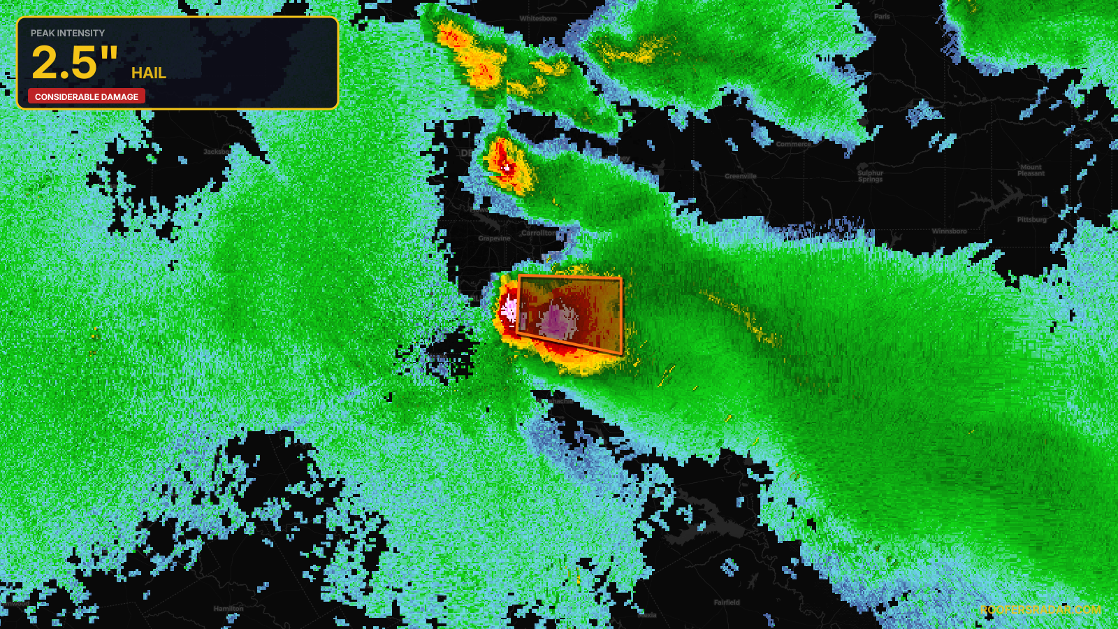 Severe Thunderstorm Warning issued April 26 at 12:58AM CDT until April 26 at 2:00AM CDT by NWS Fort Worth TX