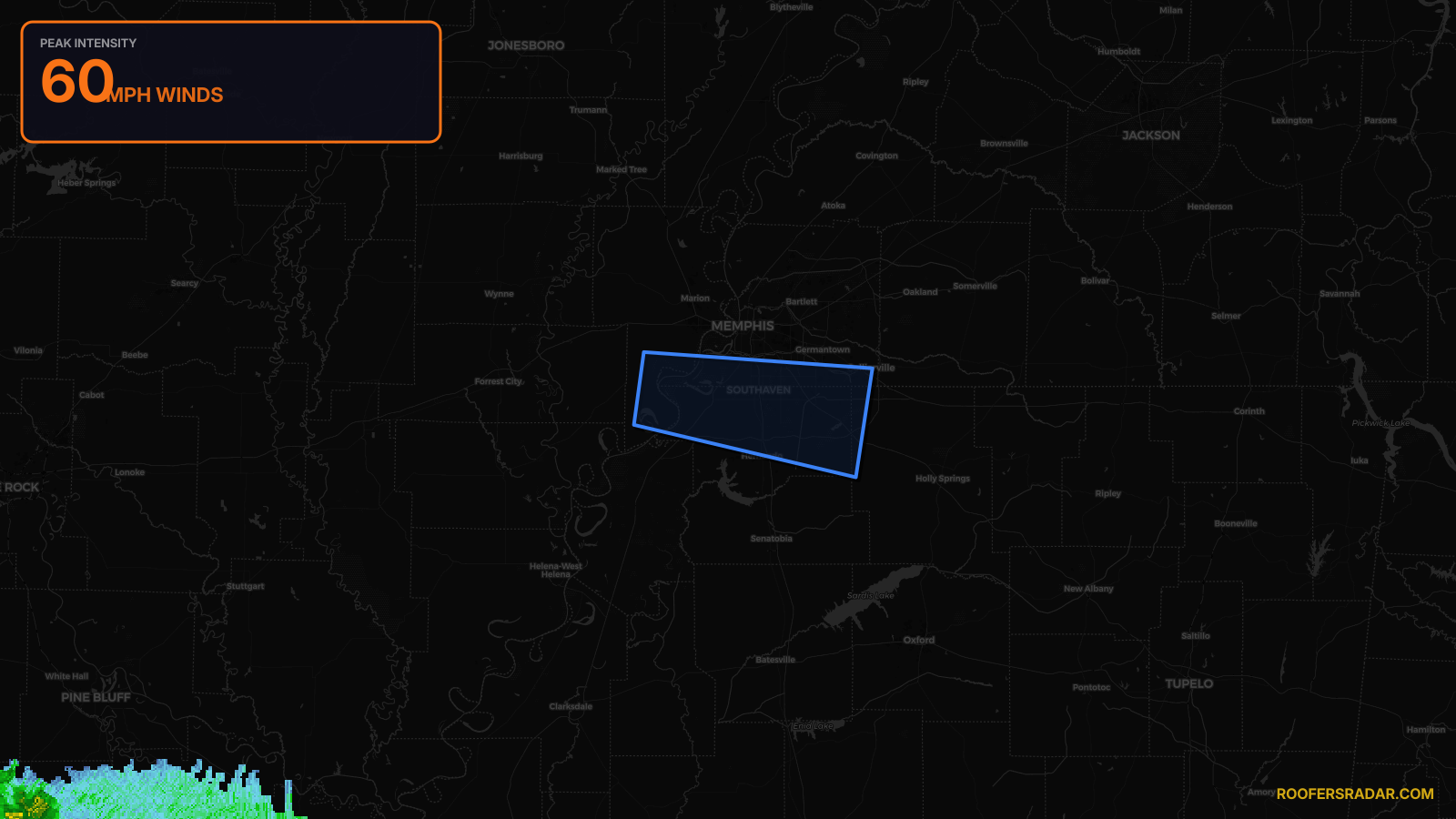 Severe Thunderstorm Warning issued April 28 at 8:49PM CDT until April 28 at 9:30PM CDT by NWS Memphis TN