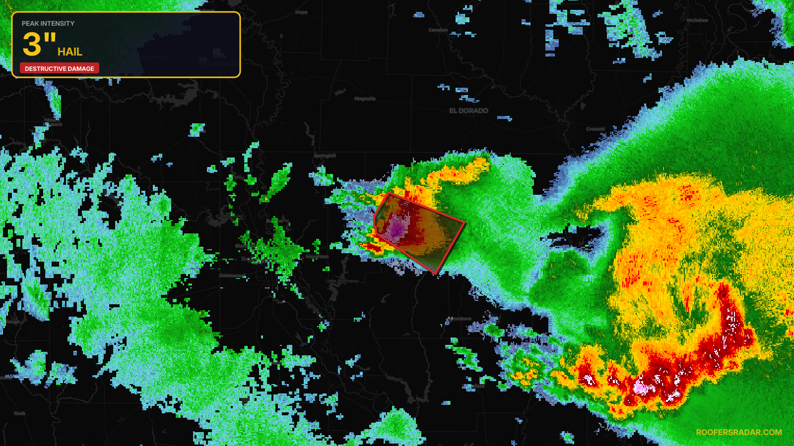 Severe Thunderstorm Warning issued April 26 at 5:00AM CDT until April 26 at 6:00AM CDT by NWS Shreveport LA