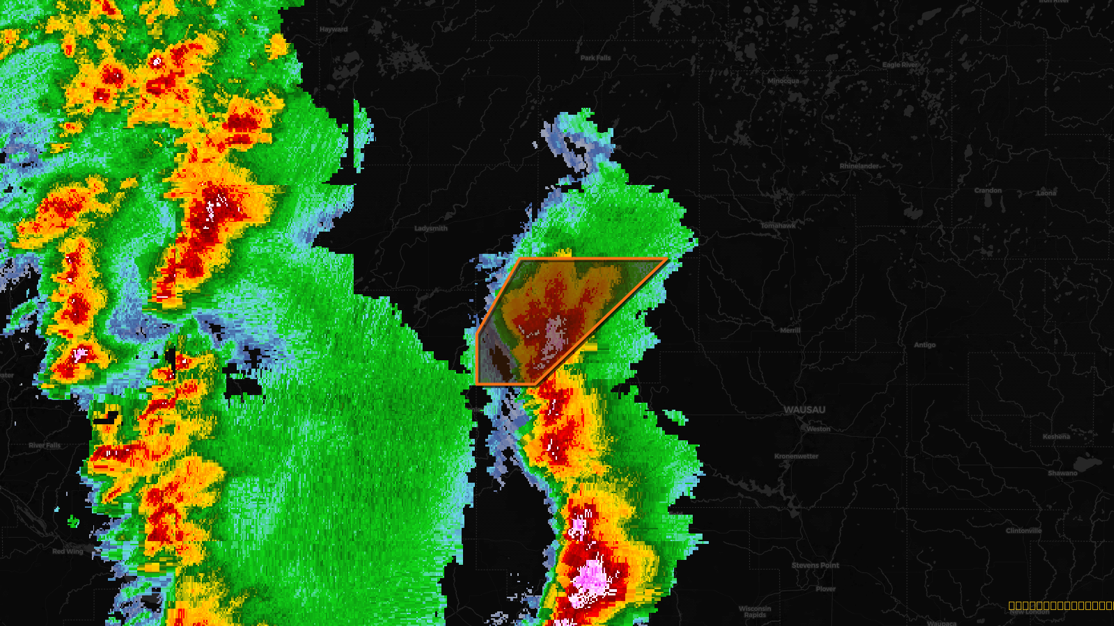 Tornado Warning — Taylor, WI