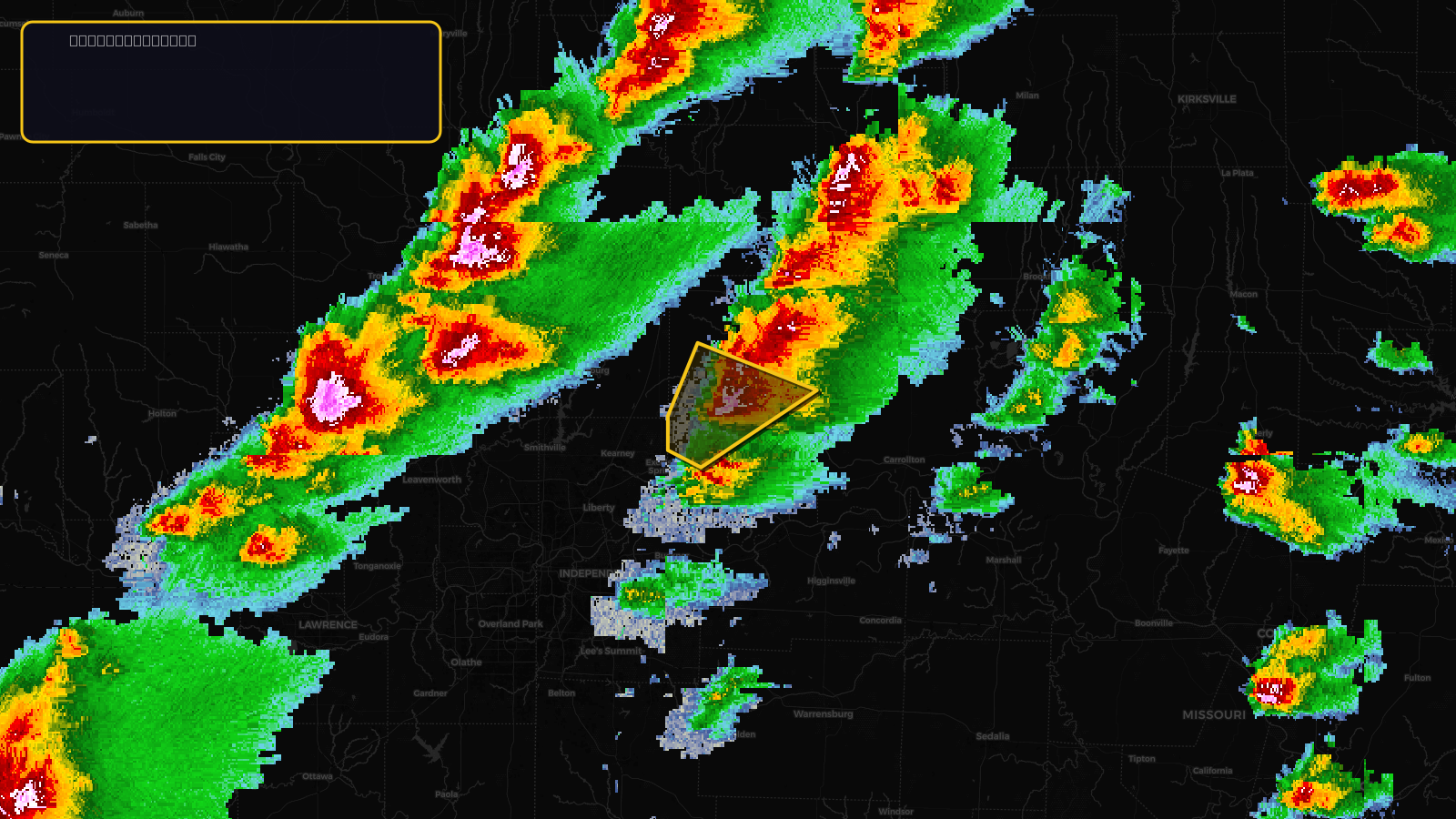 Severe Thunderstorm Warning — Caldwell, MO; Ray, MO