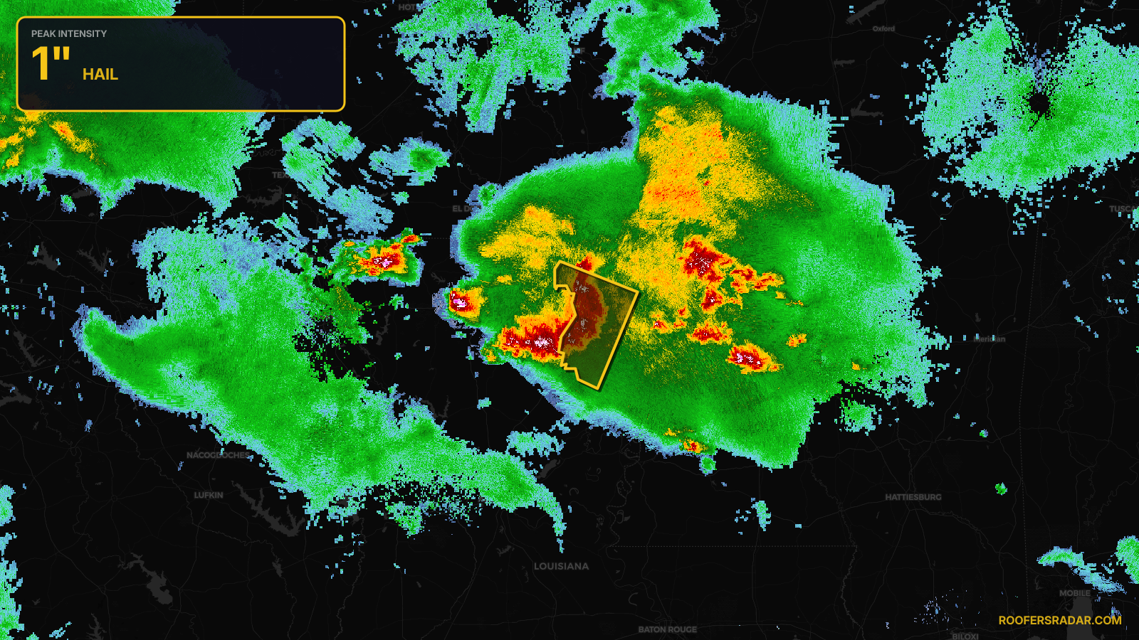 Severe Thunderstorm Warning issued April 26 at 3:50AM CDT until April 26 at 4:45AM CDT by NWS Jackson MS