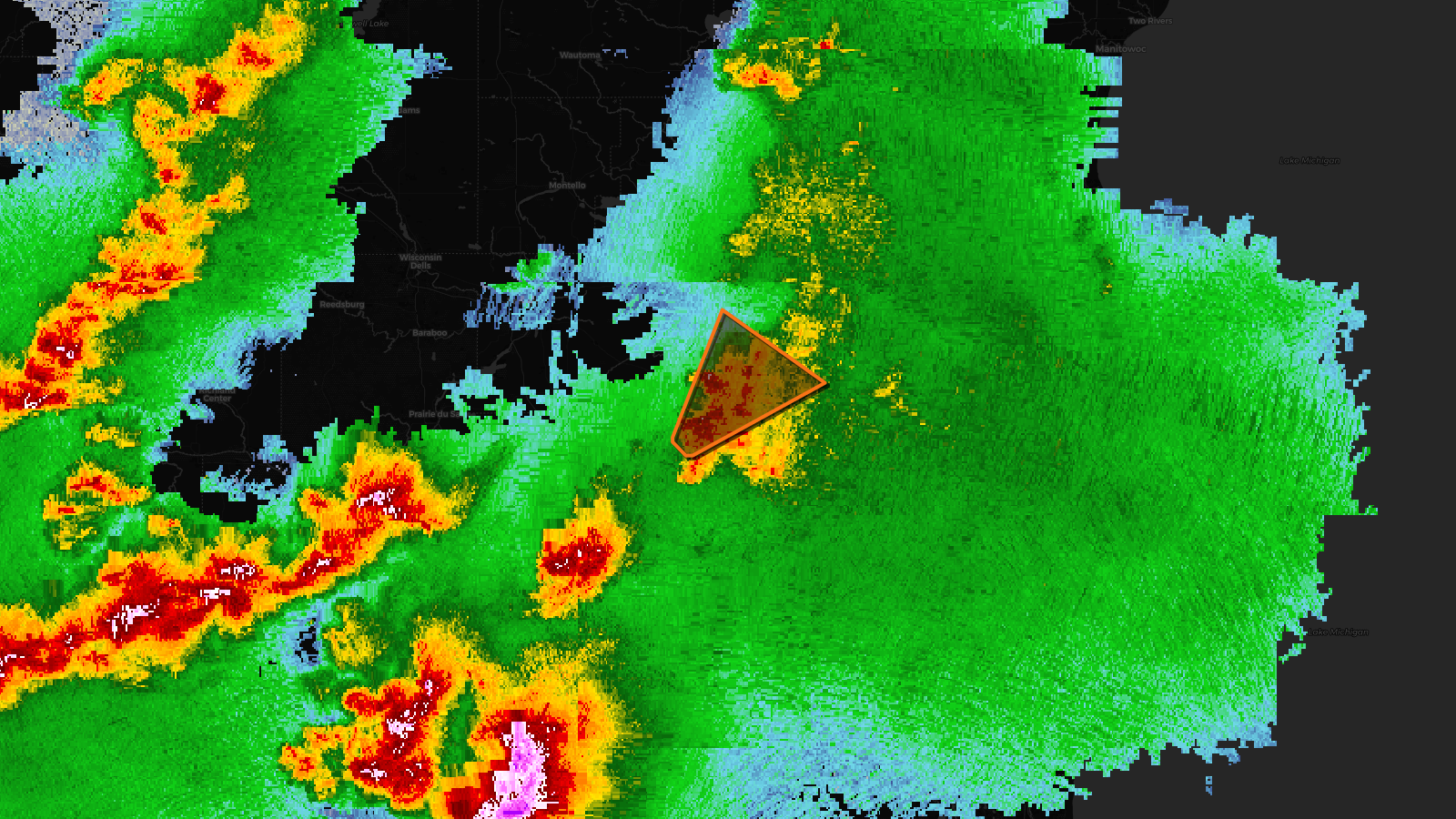 Tornado Warning — Dodge, WI