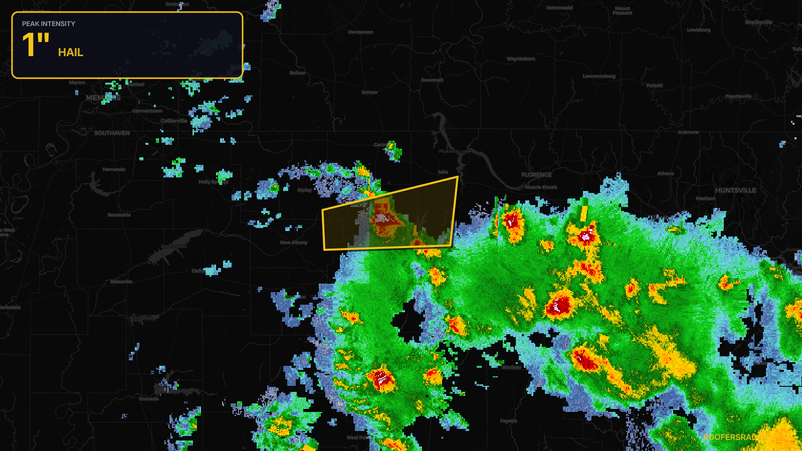Severe Thunderstorm Warning issued April 29 at 5:03AM CDT until April 29 at 6:00AM CDT by NWS Memphis TN