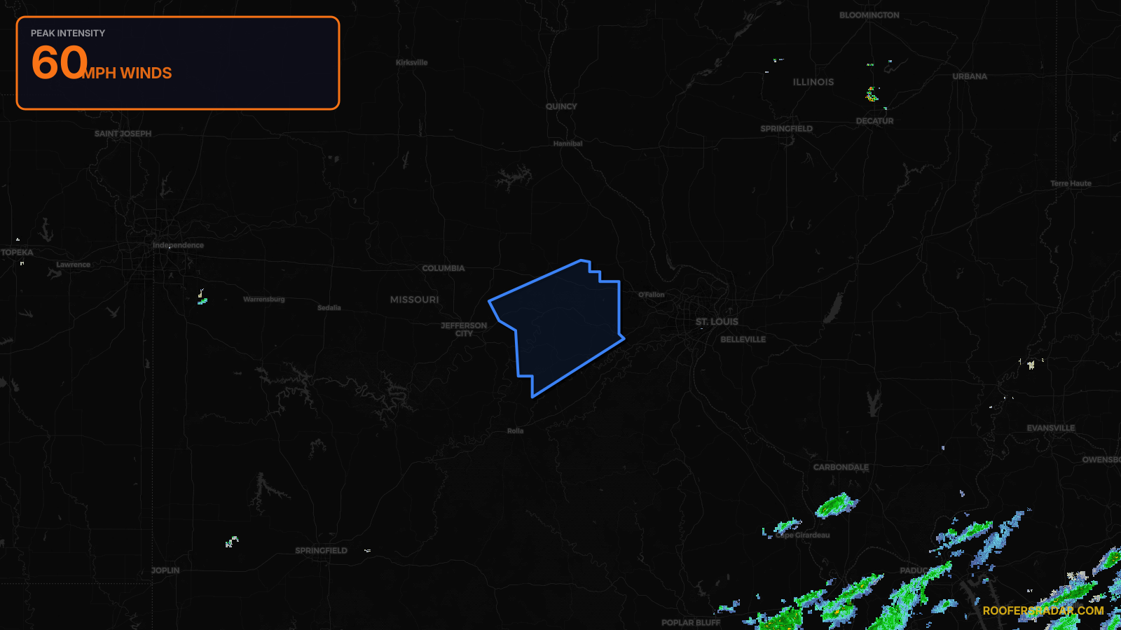 Severe Thunderstorm Warning — Callaway, MO; Franklin, MO; Gasconade, MO; Montgomery, MO; Osage, MO; Warren, MO