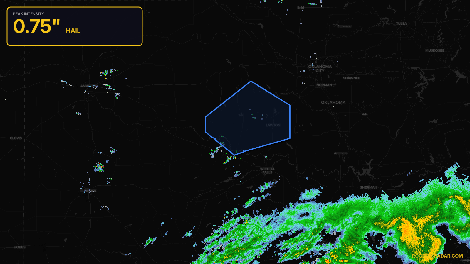 Severe Thunderstorm Warning — Caddo, OK; Comanche, OK; Cotton, OK; Grady, OK; Greer, OK; Jackson, OK; Kiowa, OK; Stephens, OK; Tillman, OK; Washita, OK; Wilbarger, TX