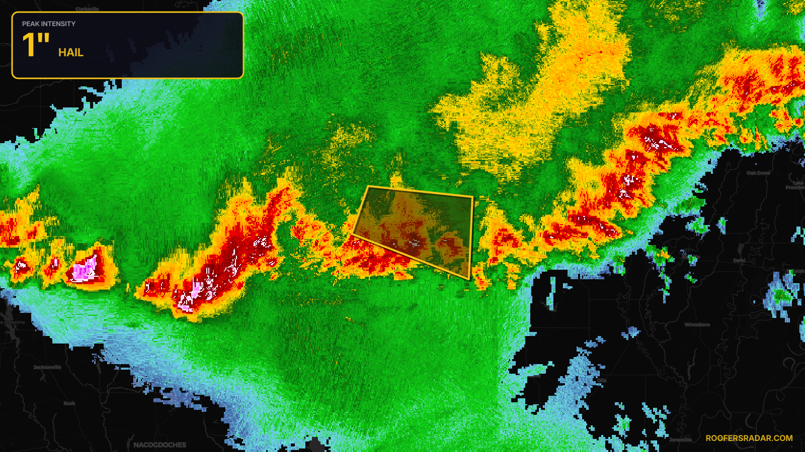 Severe Thunderstorm Warning issued April 24 at 11:43PM CDT until April 25 at 12:30AM CDT by NWS Shreveport LA