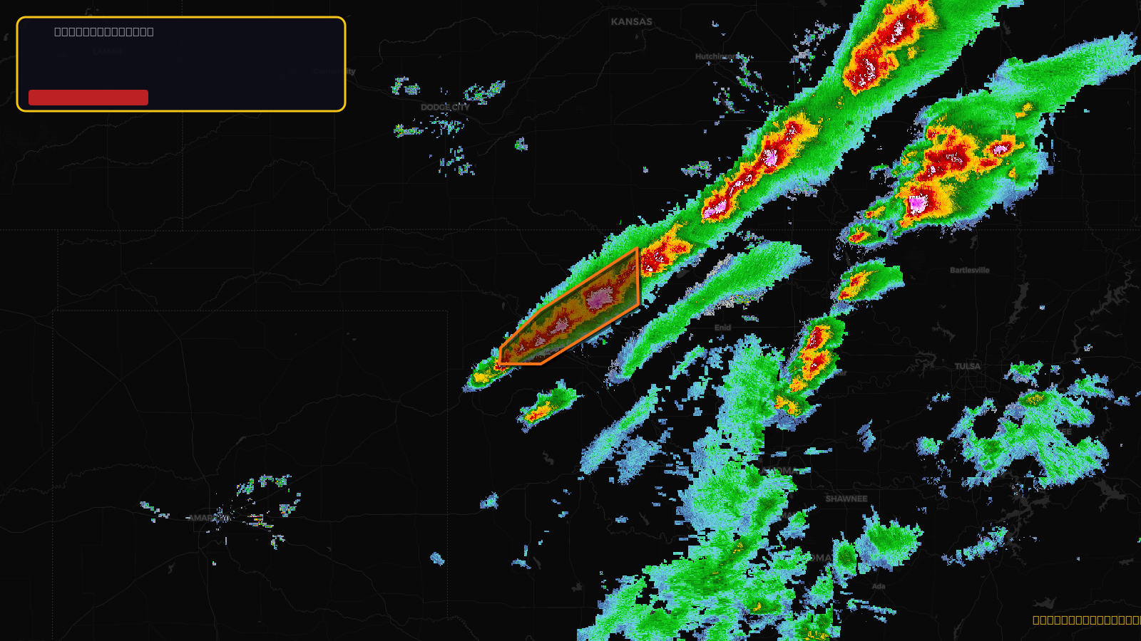 Severe Thunderstorm Warning — Major, OK; Woods, OK; Woodward, OK