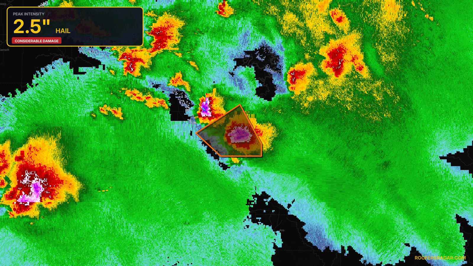 Severe Thunderstorm Warning issued April 26 at 9:06PM CDT until April 26 at 9:45PM CDT by NWS Springfield MO