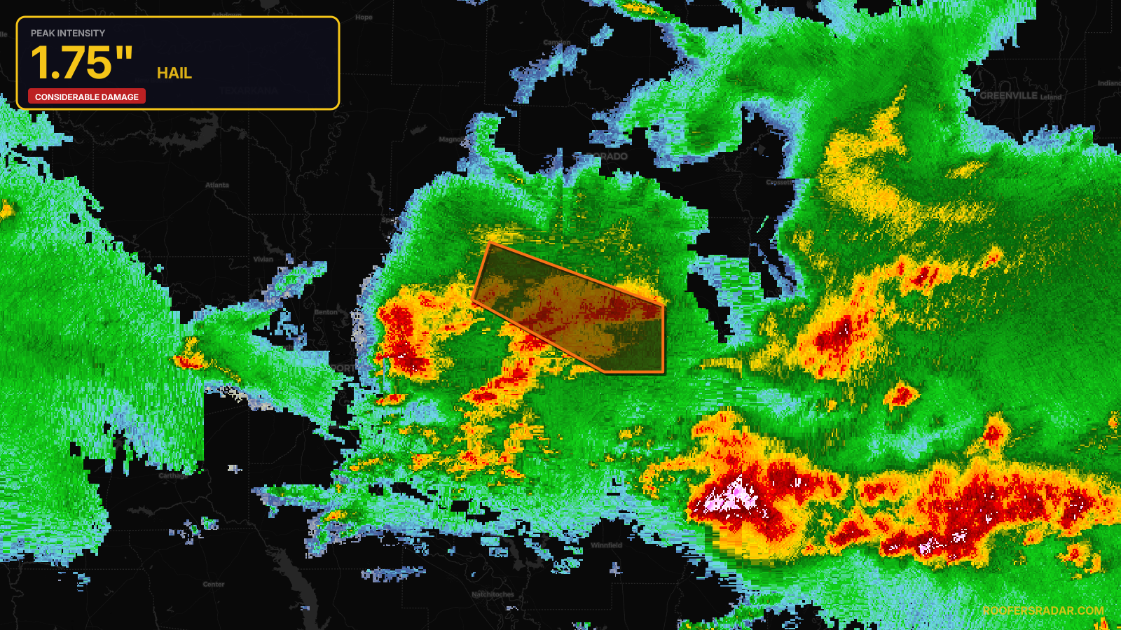 Severe Thunderstorm Warning issued April 29 at 1:22PM CDT until April 29 at 2:15PM CDT by NWS Shreveport LA