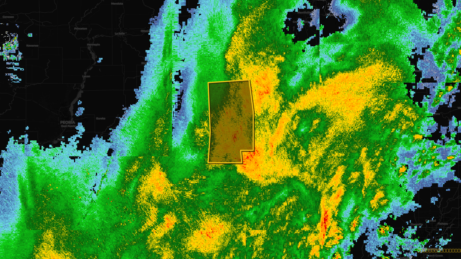 Tornado Warning — Ford, IL; Iroquois, IL